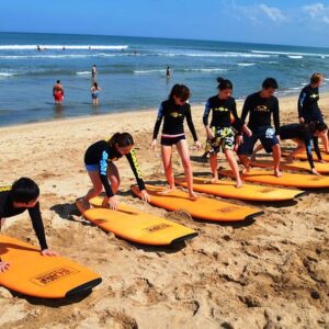 surfing lesson at kuta beach by 27 surf bali