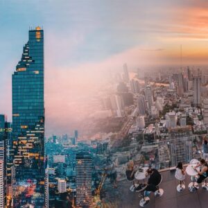 mahanakhon skywalk in bangkok