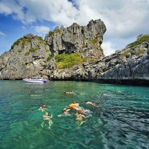 ko samui full day angthong snorkeling & kayaking tour