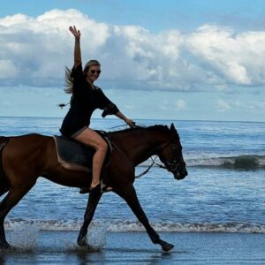 beach horse riding experience at seminyak beach bali