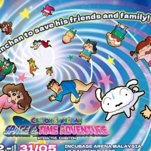 crayon shinchan space & time adventure interactive exhibition